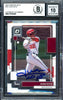 Juan Soto Autographed 2022 Donruss Optic Card #191 New York Mets Auto Grade Gem Mint 10 Beckett BAS #17039240