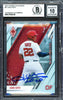 Juan Soto Autographed 2022 Panini Phoenix Card #21 New York Mets Auto Grade Gem Mint 10 Beckett BAS #17039236