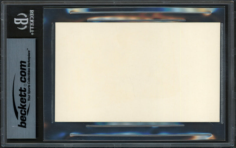 Hank Greenberg Autographed 3x5 Index Card Detroit Tigers Beckett BAS #17070428