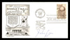 Johnny Egan Autographed 1961 First Day Cover Lakers Knicks SKU #234868