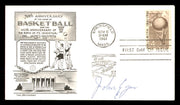 Johnny Egan Autographed 1961 First Day Cover Lakers Knicks SKU #234868