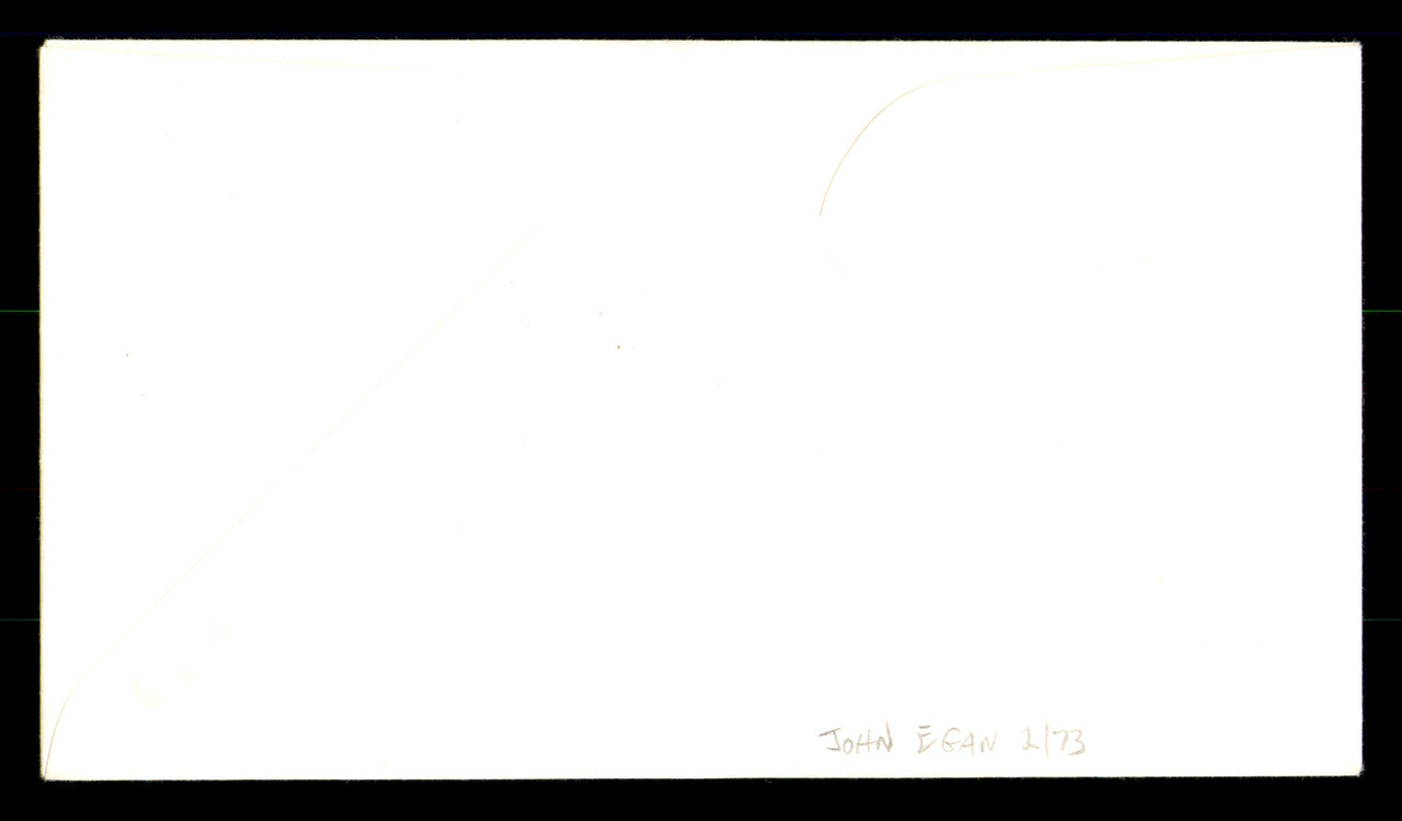 Johnny Egan Autographed 1961 First Day Cover Lakers Knicks SKU #234868