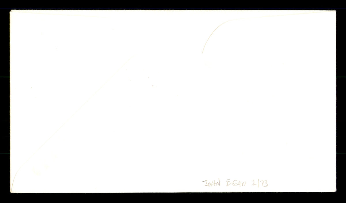 Johnny Egan Autographed 1961 First Day Cover Lakers Knicks SKU #234868