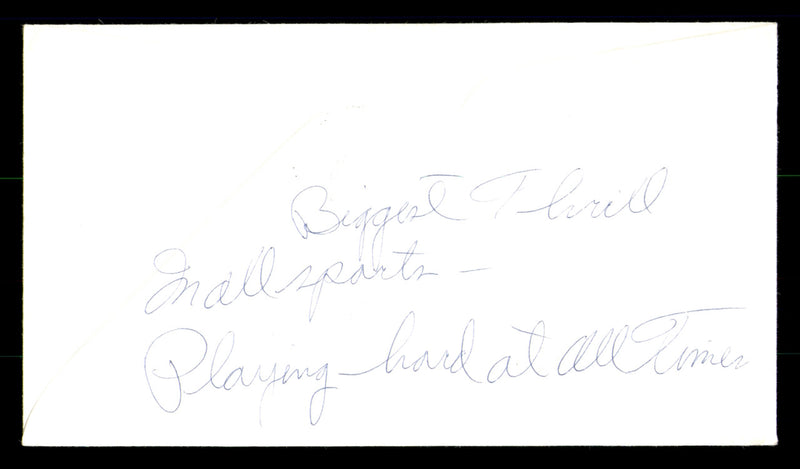 Jeff Congdon Autographed 1961 First Day Cover Denver Nuggets SKU #234870