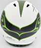 Kam Chancellor Autographed Seattle Seahawks Lunar Eclipse White Full Size Replica Speed Helmet MCS Holo Stock #197178