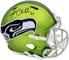 Kam Chancellor Autographed Seattle Seahawks Flash Green Full Size Replica Speed Helmet MCS Holo Stock #197181