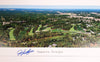 Hideki Matsuyama Autographed 13.5x40 Panoramic Photo Beckett BAS QR Stock #197206