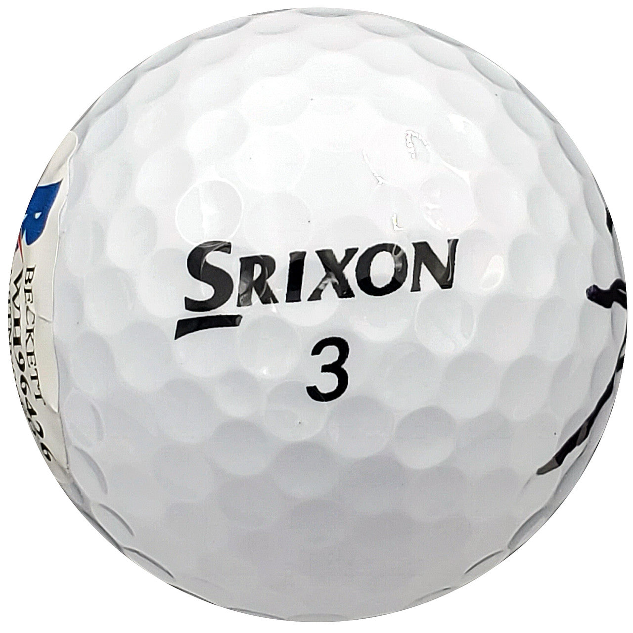 Hideki Matsuyama Autographed Srixon Golf Ball Z Star Beckett BAS Stock #197208