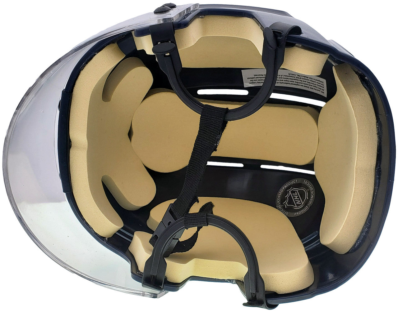 Matty Beniers Autographed Seattle Kraken Blue Mini Helmet Fanatics Holo Stock #197214