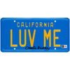 Christie Brinkley Autographed Vacation License Plate Beckett BAS Witness Stock #234412
