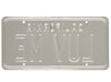 Christie Brinkley Autographed Vacation License Plate Beckett BAS Witness Stock #234412