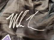 Mike Tyson Autographed Black Boxing Trunks Beckett BAS Stock #197057