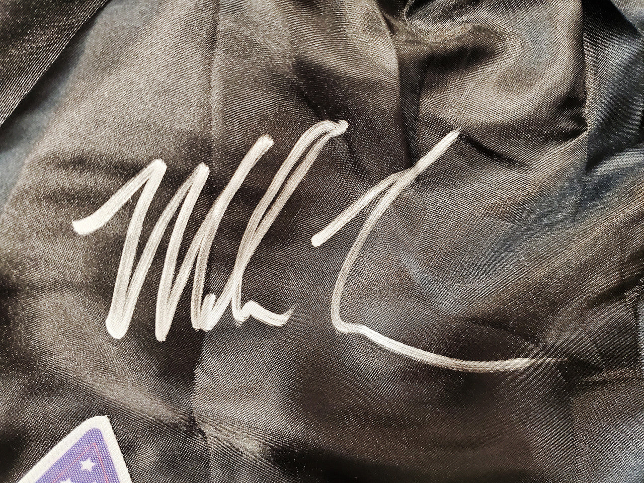 Mike Tyson Autographed Black Boxing Trunks Beckett BAS Stock #197057