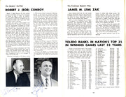 1968-1969 University of Toledo Autographed Press Guide With 15 Total Signatures Including John Brisker & Steve Mix PSA/DNA #AB06816