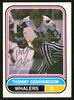 Thommy Abrahamsson Autographed 1975-76 WHA O-Pee-Chee Card #127 New England Whalers SKU #151329