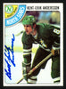 Kent-Erik Andersson Autographed 1978-79 Topps Rookie Card #17 Minnesota North Stars SKU #153509