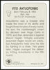 Vito Antuofermo Autographed 1991 All World Card #2 SKU #148274