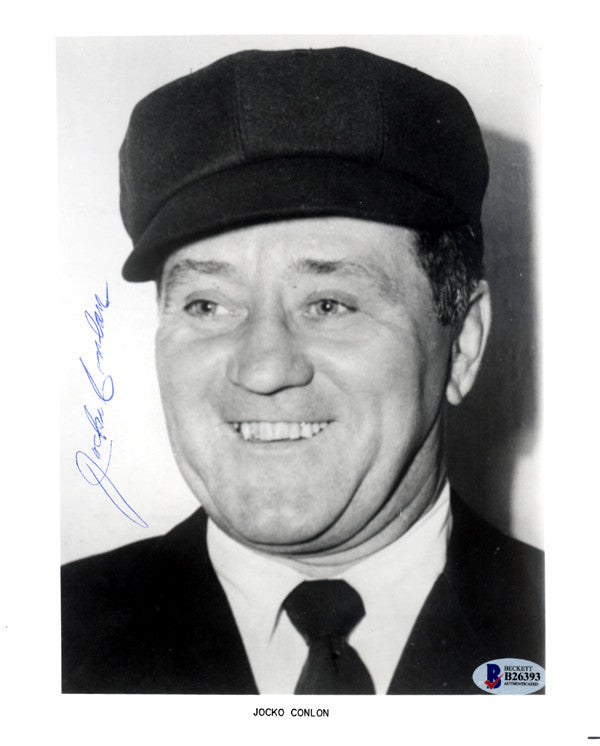Jocko Conlon Autographed 8x10 Photo Beckett BAS #B26393