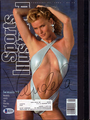 Vendela Autographed Sports Illustrated Magazine Beckett BAS #B61153
