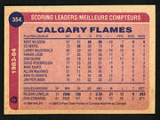 Ed Beers Autographed 1984-85 O-Pee-Chee Card #354 Calgary Flames SKU #151877