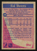 Ed Beers Autographed 1984-85 Topps Card #24 Calgary Flames SKU #152050