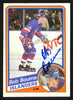 Bob Bourne Autographed 1984-85 O-Pee-Chee Card #123 New York Islanders SKU #151835