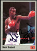 Mark Breland Autographed 1991 All World Card "84 Gold" SKU #148215