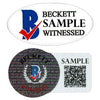 Dallas Cowboys Roger Staubach Autographed Navy Blue Jersey Beckett BAS Witness Stock #212671