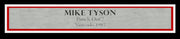 Mike Tyson Autographed Framed 8x10 Photo Nintendo Punch-Out!! With NES Controller Beckett BAS QR Stock #230181