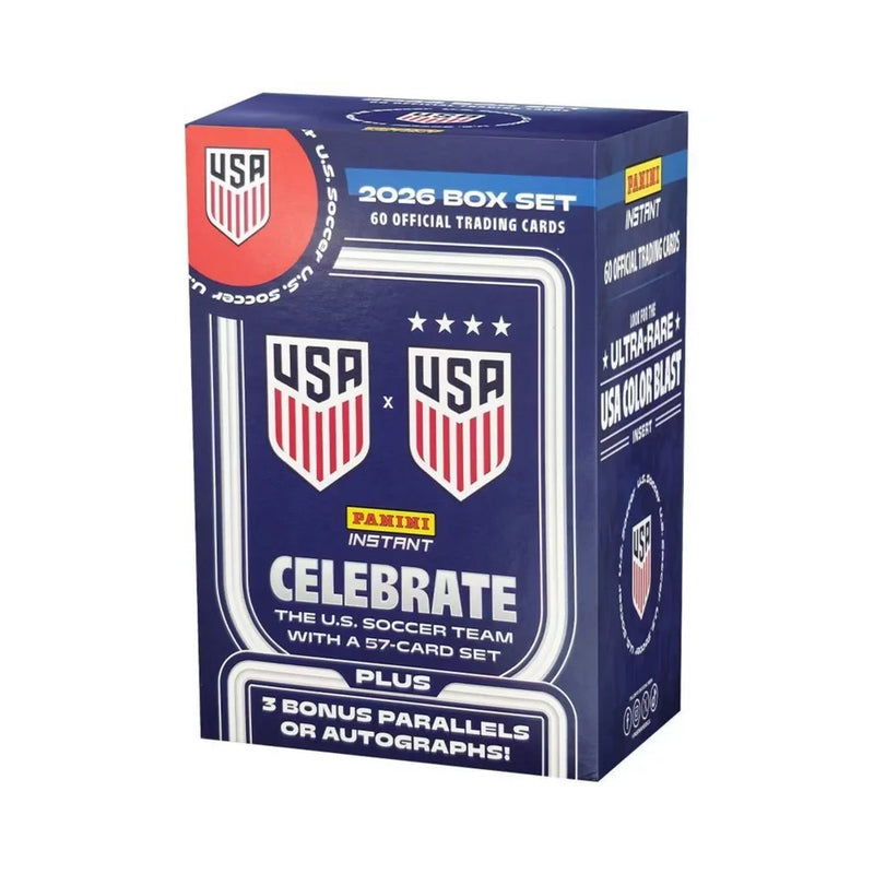 2025-26 Panini USMNT & USWNT Soccer Set Box