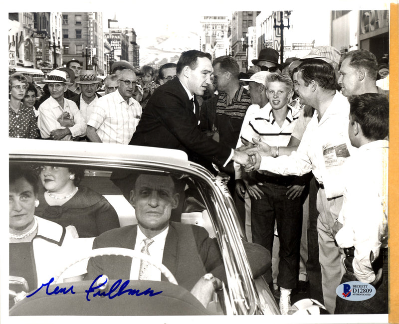 Gene Fullmer Autographed 8x10 Photo Beckett BAS #D12809