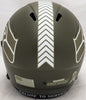 Seattle Seahawks Army Green Full Size Replica Speed Unsigned Helmet Salute To Service Stock #208805