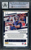 Justin Fields Autographed 2021 Panini Prestige Rookie Card #48 Chicago Bears Auto Grade Gem Mint 10 Beckett BAS Stock #220727
