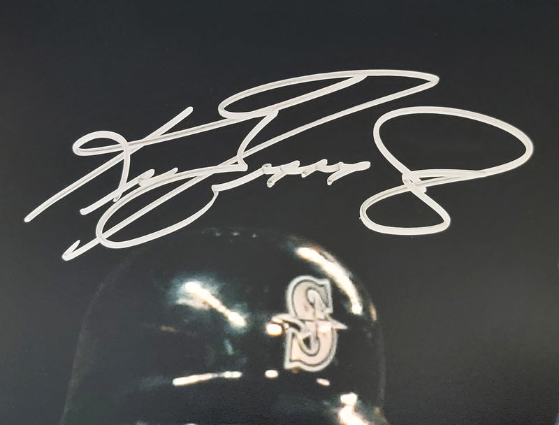 Ken Griffey Jr. & Ichiro Suzuki Autographed 16x20 Photo Seattle Mariners Grand Slam Celebration Beckett BAS Witness Stock #209045