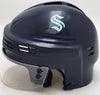 Jordan Eberle Autographed Seattle Kraken Navy Mini Helmet Fanatics Holo Stock #209031