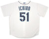 Seattle Mariners Ichiro Suzuki Autographed White Nike Jersey Size XL "#51" IS Holo Stock #209042