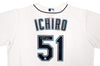 Seattle Mariners Ichiro Suzuki Autographed White Nike Jersey Size XL "#51" IS Holo Stock #209042