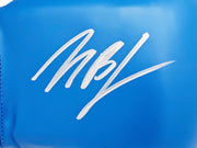 Michael B. Jordan Autographed Blue Reyes Boxing Glove Right Handed RH Beckett BAS Witness Stock #220636