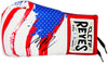 Michael B. Jordan Autographed Red, White & Blue Reyes Boxing Glove Left Handed LH Beckett BAS Witness Stock #220634