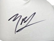 Michael B. Jordan Autographed Silver Reyes Boxing Glove Left Handed LH Beckett BAS Witness Stock #220641