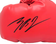 Michael B. Jordan Autographed Red Everlast Boxing Glove Left Handed LH Beckett BAS Witness Stock #220647