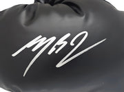 Michael B. Jordan Autographed Black Everlast Boxing Glove Left Handed LH Beckett BAS Witness Stock #220645