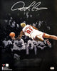 Dennis Rodman Autographed 16x20 Photo Chicago Bulls Beckett BAS Witness Stock #220712