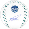 Julio Rodriguez Autographed Official 2023 All Star Game Logo MLB Game Baseball Seattle Mariners Beckett BAS QR Stock #220567