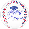 Kyle Tucker Autographed Official 2022 All Star Game Logo MLB Game Baseball Cubs Astros "1st AS Game" Beckett BAS Witness Stock #220573