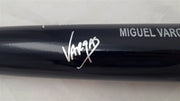 Miguel Vargas Autographed Black Rawlings Bat Los Angeles Dodgers "1st MLB Hit 8/3/22" Beckett BAS Witness #WZ59384