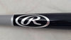Miguel Vargas Autographed Black Rawlings Bat Los Angeles Dodgers "1st MLB Hit 8/3/22" Beckett BAS Witness #WZ59384