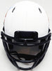 Justin Fields Autographed Chicago Bears Lunar Eclipse White Speed Mini Helmet Beckett BAS QR #BK69249