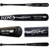 Frank Thomas Autographed Black Rawlings Game Model Bat Chicago White Sox Beckett BAS Witness Stock #209065