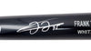 Frank Thomas Autographed Black Rawlings Game Model Bat Chicago White Sox Beckett BAS Witness Stock #209065